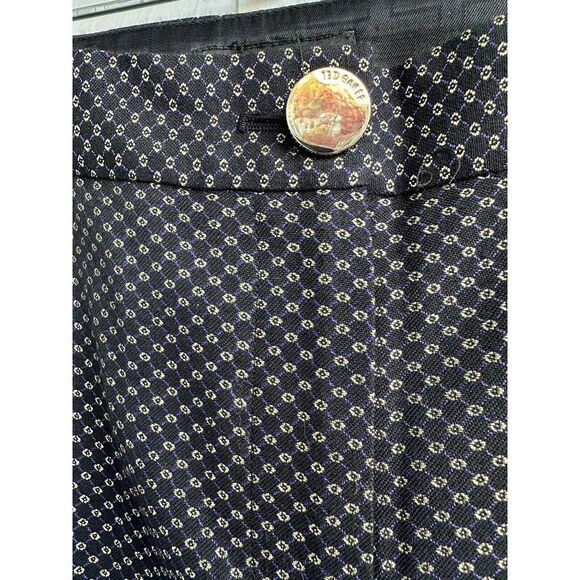 Ted Baker Neolaat Working Title Jacquard Tailored Trousers Ted Sz 1, US Sz 2 - 4 - Picture 4 of 8